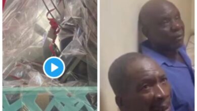 Father caught stealing Valentine's Gift for son girlfriend Image: Online