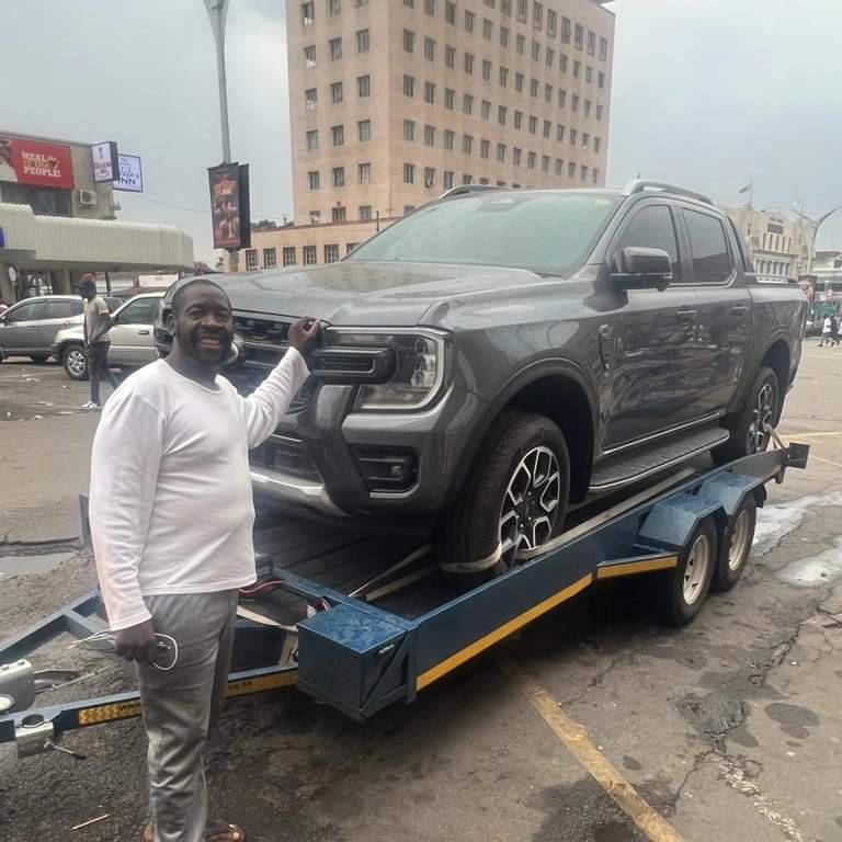 'Charity begins at home' - says Chivayo as he blesses his wife’s father, 4 others with US$90 000 worth New Ford Ranger each