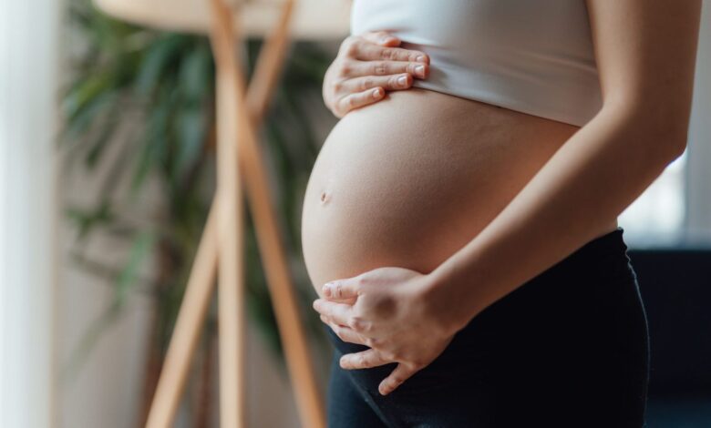 Woman fakes pregnancy Image: Internet