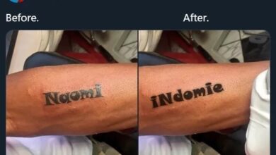Nigerian Man Changes Tattoo Image: Internet