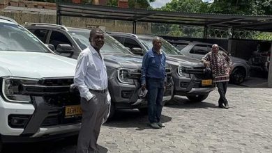 'Charity begins at home' - says Chivayo as he blesses his wife’s father, 4 others with US$90 000 worth New Ford Ranger each Image: Internet