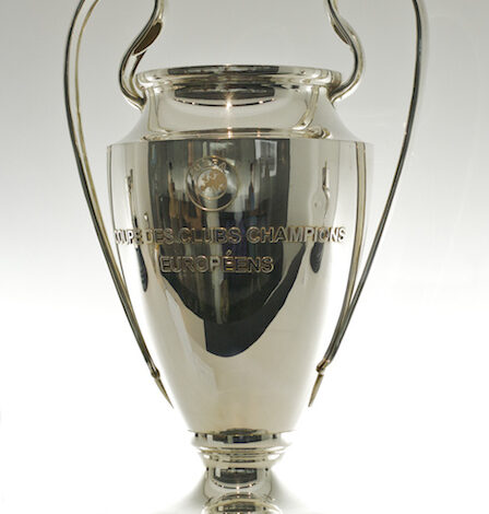 champions league trophy IMAGE:INTERNET